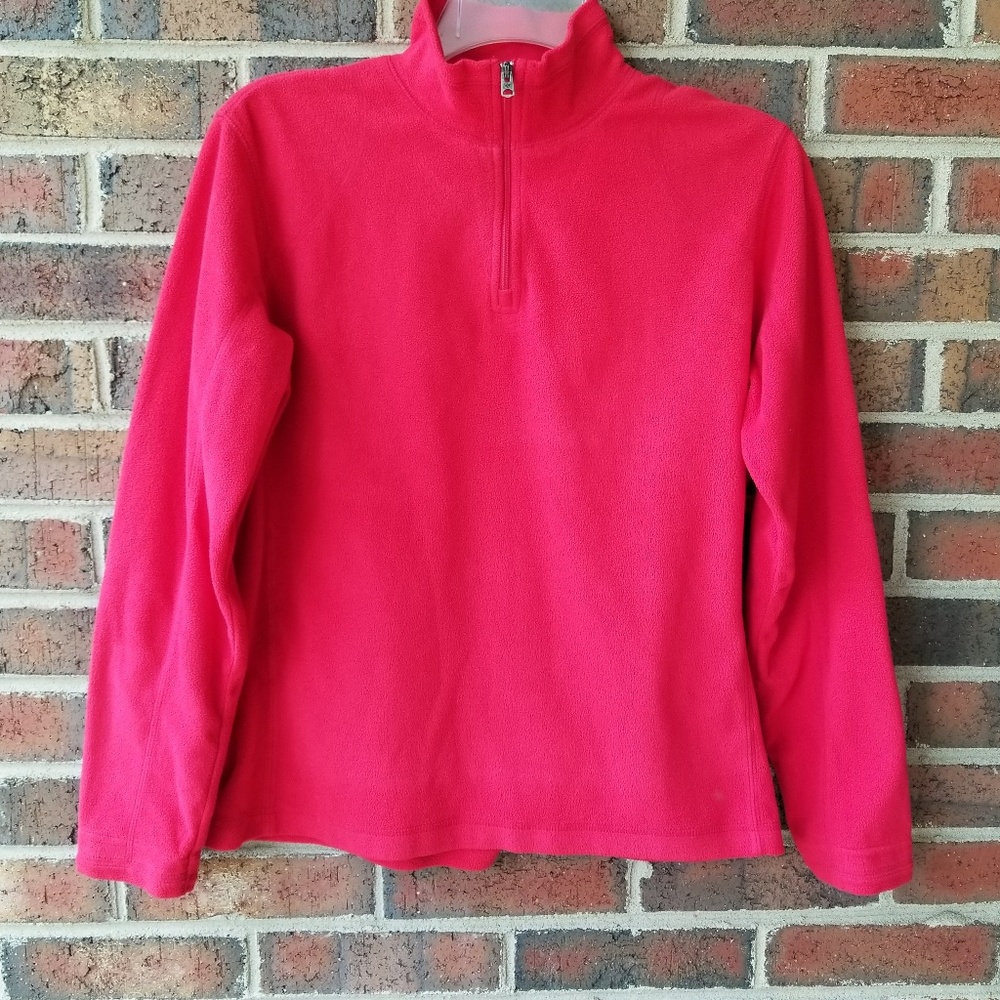 Columbia Red Fleece Pullover